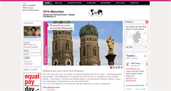 Desktop Screenshot of bpw-muenchen.de